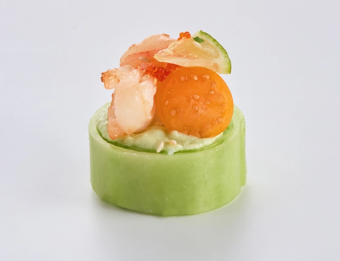 Фреш ролл с креветкой и лаймом (6 шт)