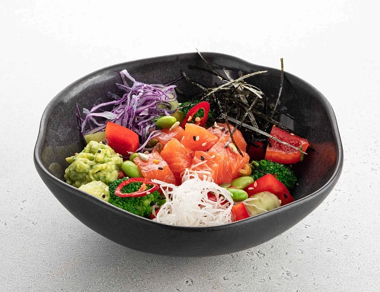 Поке с Лососем