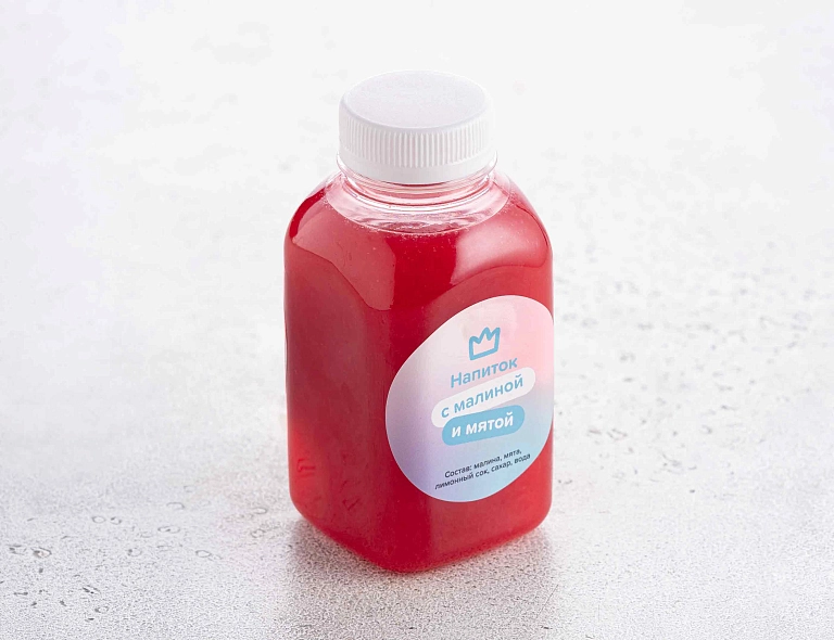 Напиток с малиной и мятой (0,3 л)