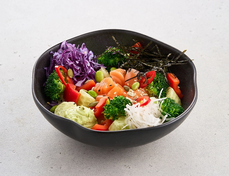 Поке с Лососем