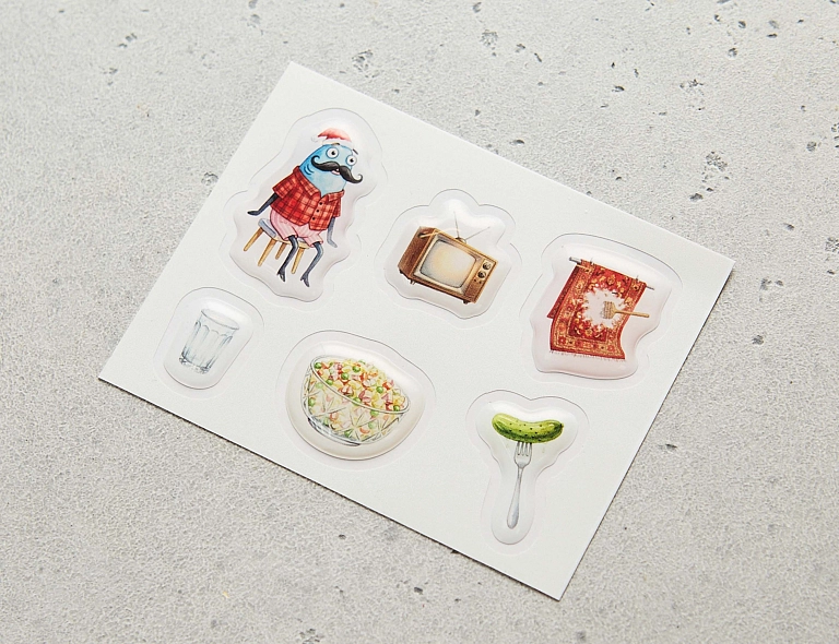 Набор стикеров «Интроверт со стажем»